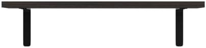 RICHER HOUSE Floating Shelves Set of 5 Deep Brown
