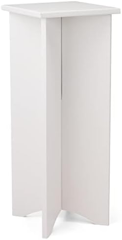 36 Inch Eco-Friendly Display Pedestal - White
