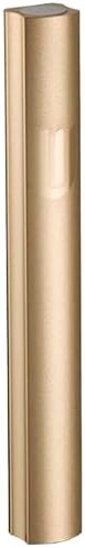 AS Mezuzot Gold Aluminum 5 Inch Mezuzah Case