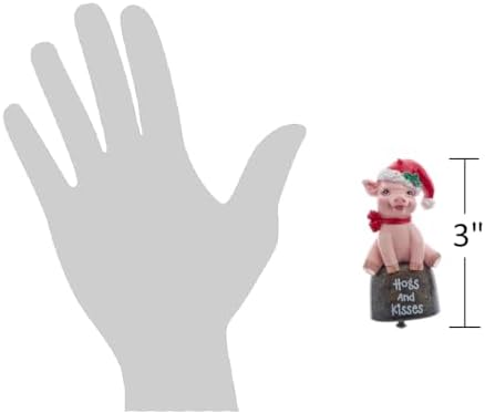 The Bridge Collection Farm Bell Ornaments Set of 2