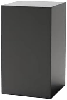 Round Risers Model Clothing Store Plinth Stand Black Cube Display Pedestal - 118x118x118IN Riser Organizer for Events