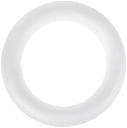 Homeford 12 Inch White Craft Foam Wreath