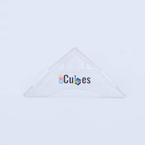 CMY Cubes Crystal Clear Display Stand for Prism Cube Holder