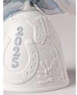Lladro 2025 Christmas Bell and Ball Set of 2