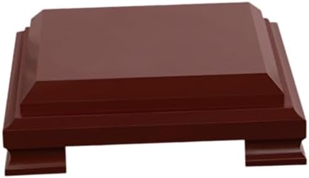 DYNWAVE Square Wooden Display Base for Vases and Plants