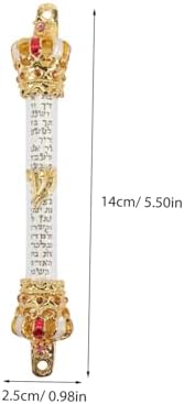 Metal Mezuzah Door Decorative Religious Scroll Mounting