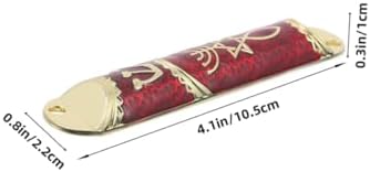 Cabilock 2 Sets Beautiful Metal Mezuzah Door Decor