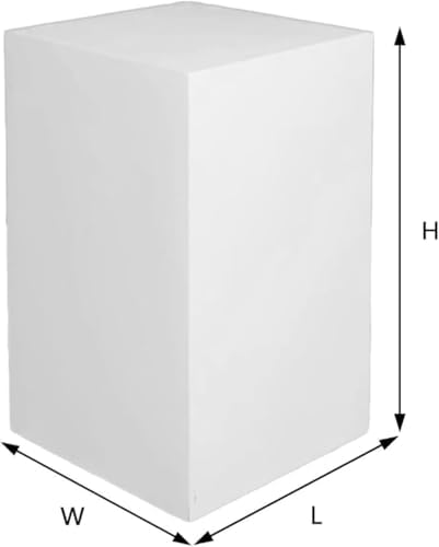 Zhfengzhou Cube Display Pedestal 24 20 16 12 8 Inch Tall