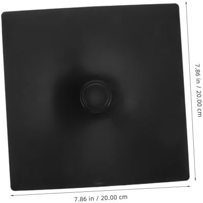 Hand Casting Mold Base Black Square Stand for Display and Crafting