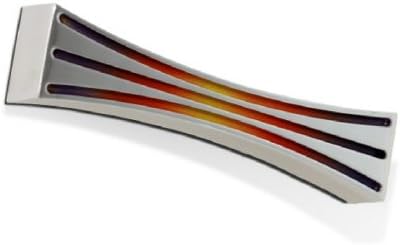 Red Aluminum Mezuzah for Home Decor