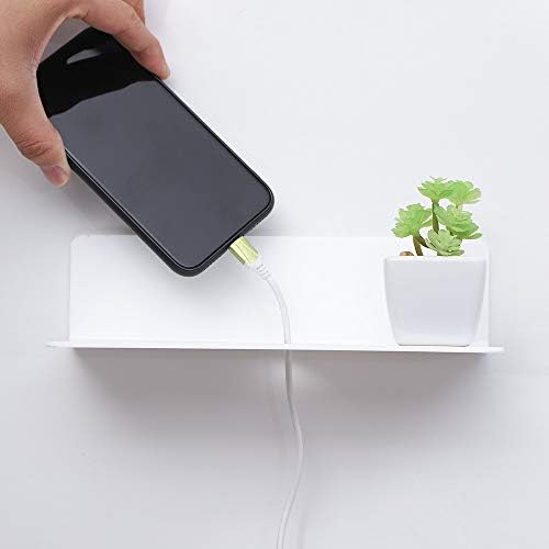 IEEK 9 Inch Acrylic Floating Shelves Set of 4