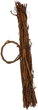 Yardwe Rattan Wreath Hoop Frame for DIY Crafts and Home Decor