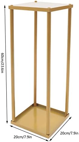 Kathring Gold Pedestal Tables for 4pcs Party Centerpieces