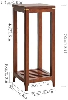 Bonsai Base New Chinese Style Wood Pedestal Stand