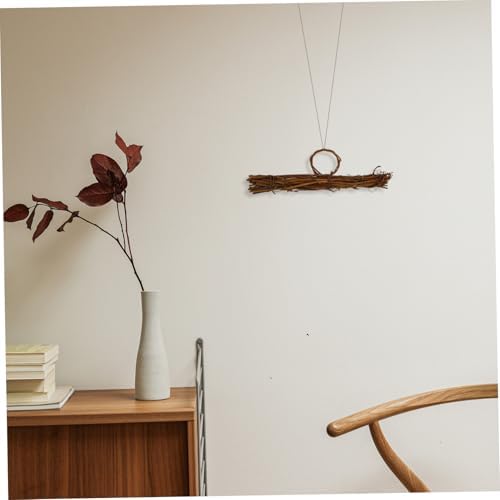 Sosoport Rattan Wreath Frame for Home Decor