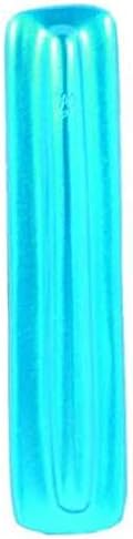 Yair Emanuel Anodized Aluminum Mezuzah with Turquoise