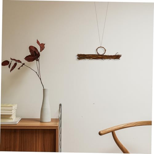 Light Brown Rattan Garland Wreath Front Door Wreath Wicker Wreath Frame DIY Natural Wreaths Hangers