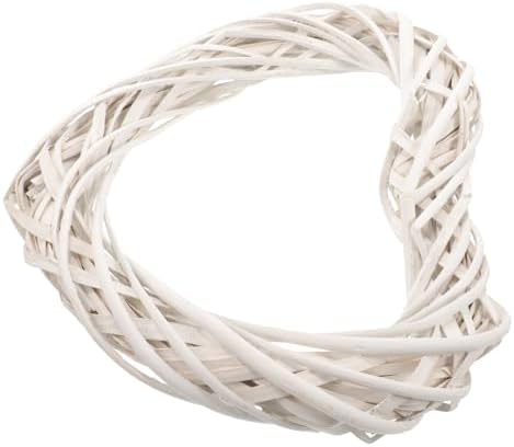 VOSAREA Rattan Heart Wreath DIY Frame