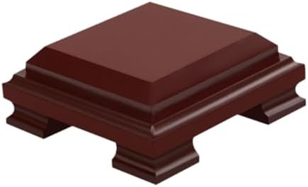 DYNWAVE Square Wooden Display Base for Vases and Plants