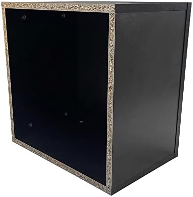 Prolinemax Black Pedestal Cube Display Stand Collectibles