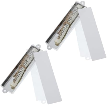 HOOTNEE 2pc Jewish Mezuzah Decor Door Blessing Case Wall Art