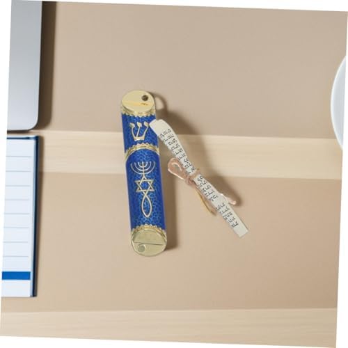 Cabilock 3sets Messianic Seal Mezuzah Case Jewish Wall Decor