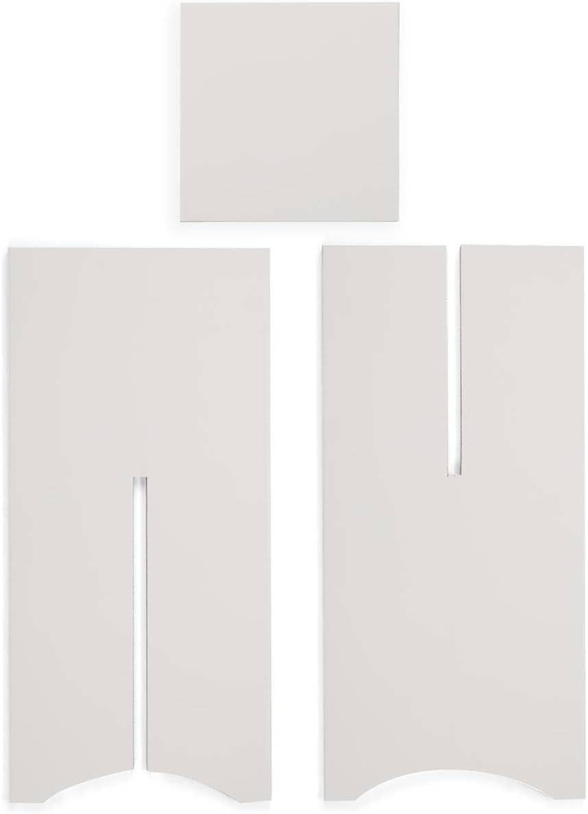 36 Inch Eco-Friendly Display Pedestal - White