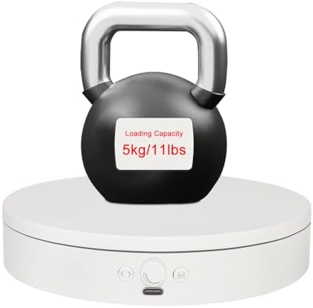 ComXim Rotating Display Stand with Type-C Cable 59 Inch White