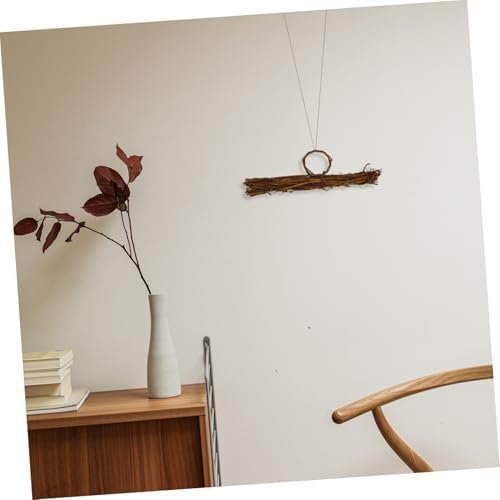 Happyyami Rattan Wreath Frame for DIY Crafts
