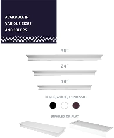 HIGH MIGHTY 24 Inch Floating Shelf 20 lbs