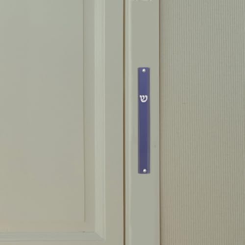 Alipis 5Pcs Metal Mezuzah with Scroll for Door Decor