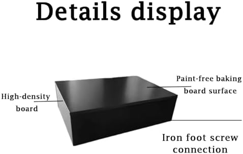 Square Pedestal Stand Black 40x40x10cm Wedding Display Riser