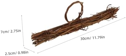 Light Brown Rattan Garland Wreath Front Door Wreath Wicker Wreath Frame DIY Natural Wreaths Hangers