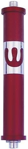 Agayof Medium Cylinder Mezuzah with Rounded Shin 1 x 6 Red