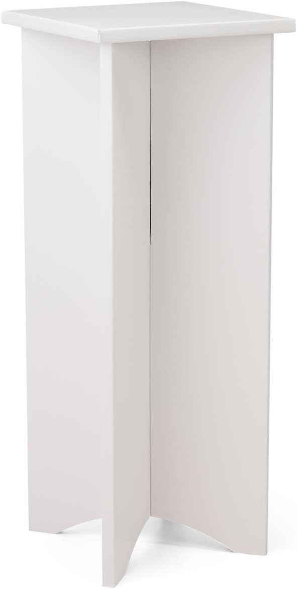 36 Inch Eco-Friendly Display Pedestal - White