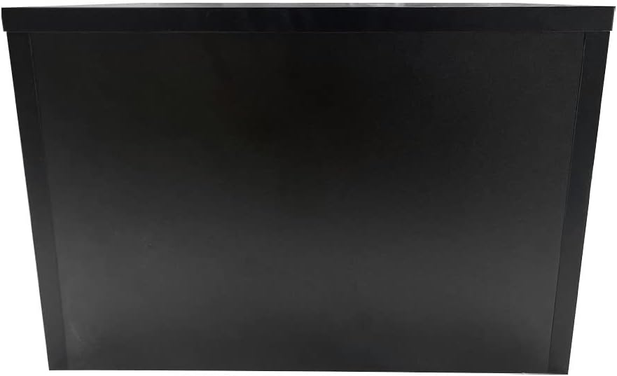 Prolinemax Black Pedestal Cube Display Stand Collectibles
