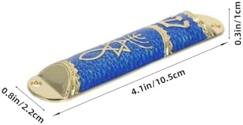 Cabilock Mezuzah Case Metal Door Religious Decor Small Size