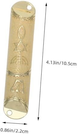 ABOOFAN Metal Mezuzah Scroll Door Decor for Home