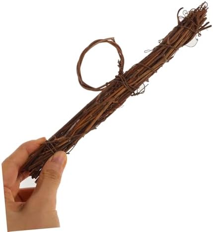 Yardwe Rattan Wreath Hoop Frame for DIY Crafts and Home Decor