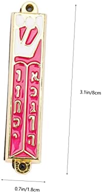 Vaguelly Mezuzah Door Hanging Decorative Religious Scroll