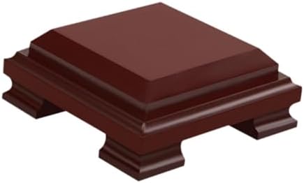 DYNWAVE Square Wooden Display Base for Vases and Plants