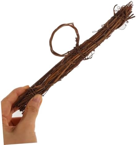 Light Brown Rattan Garland Wreath Front Door Wreath Wicker Wreath Frame DIY Natural Wreaths Hangers