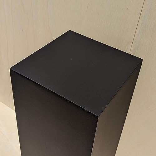 Generic 25 x 12 x 12 Matte Black Display Pedestal Stand