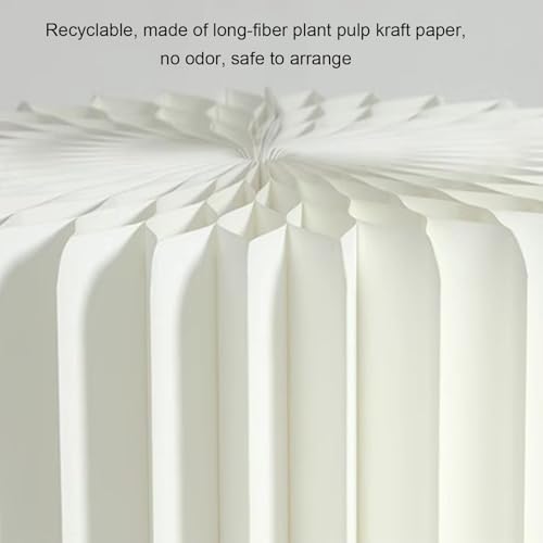 Foldable Cardboard Cylinder Display Pedestals