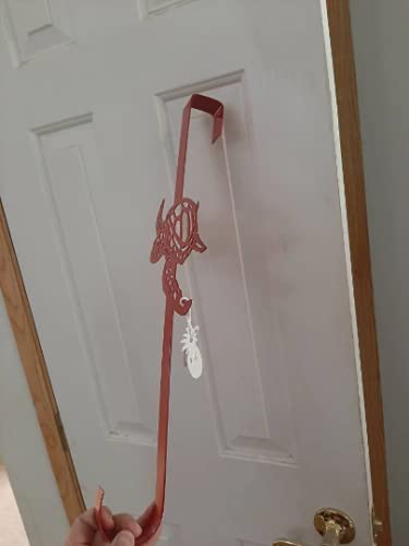 Sea Turtle Door Hook Wreath Hanger 13 Inch Yellow
