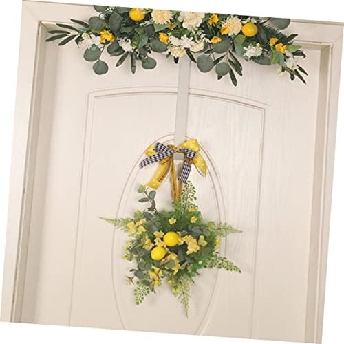 Artificial Flower Wreath Boho Door Decor