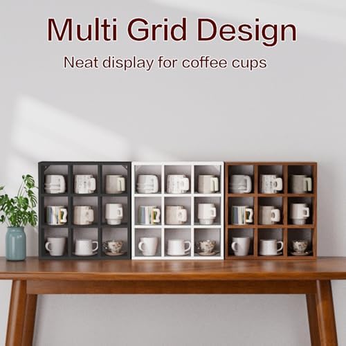 Helsin 9 Grid Coffee Mug Display Rack