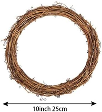 Halloween Swags Hangers 6Pcs Rattan Wreath Frame