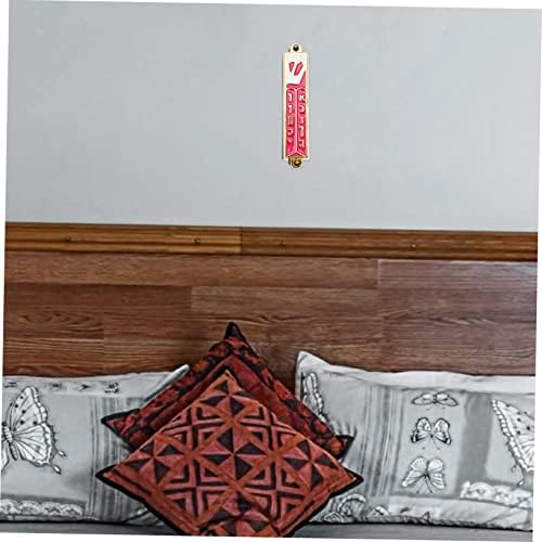 Retro Metal Mezuzah Plaque Door Decoration