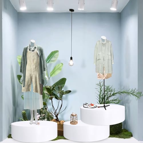 Gainspra Round Mannequin Display Pedestal Stand 236x59in